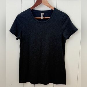 Banana Republic Gray Fitted Short Sleeve Tee